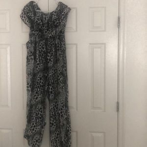 Caren Sport leopard print jumpsuit